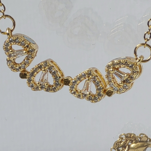 N0017 S-steel 4 Clover Pendant Necklace - Picture 6 of 10